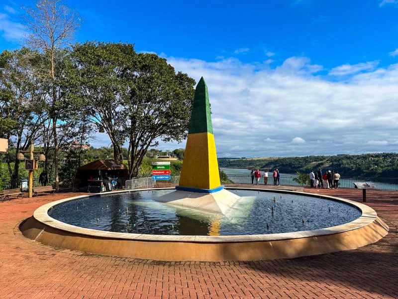 Marco das Três Fronteiras em Foz do Iguaçu